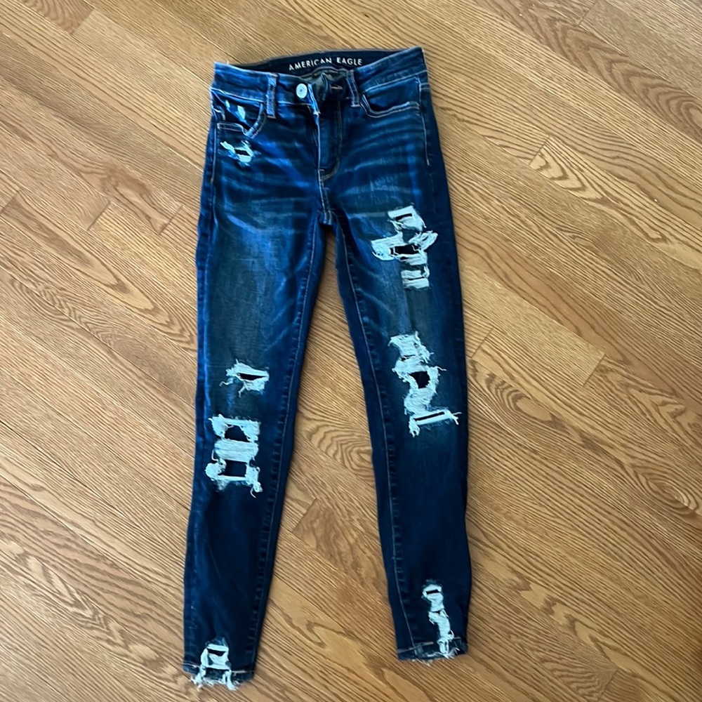 American Eagle Ne(x)t level stretch jeans size 0